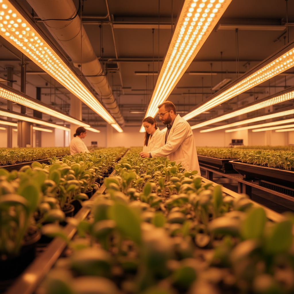 Professional greenhouse facility